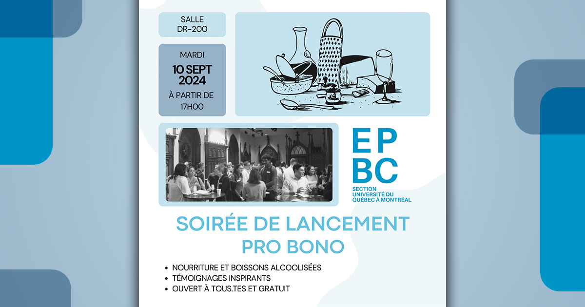 Soirée de lancement Pro Bono 2024-2025