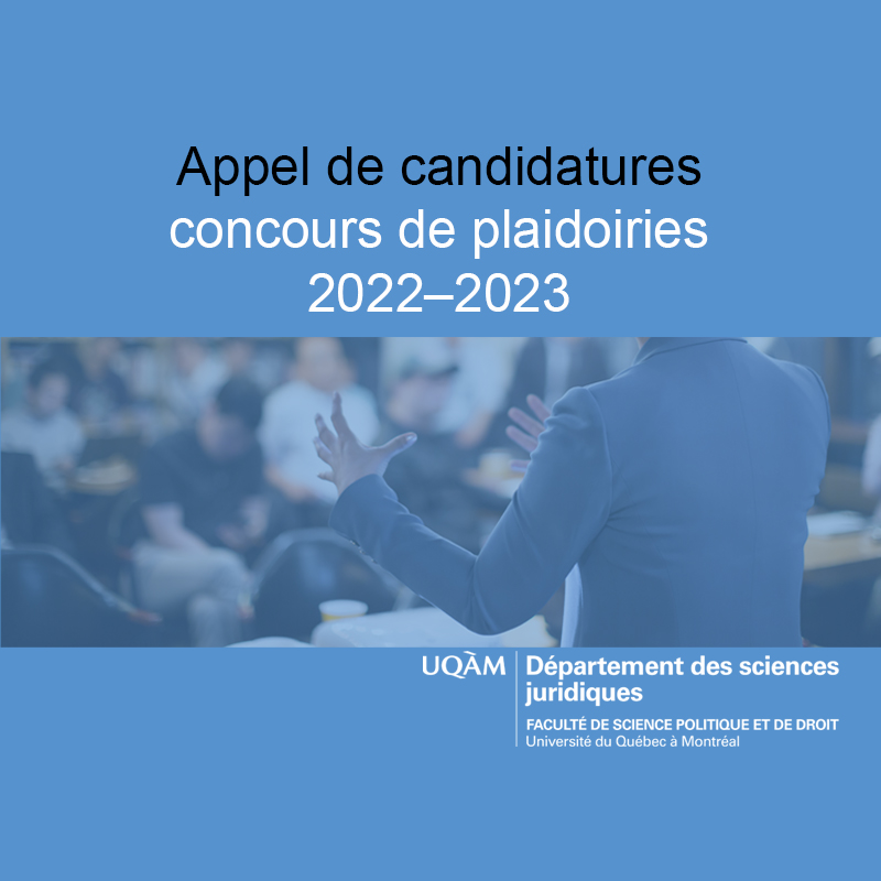 Appel de candidatures : concours de plaidoirie Rousseau et prolongation du délai pour les autres concours￼