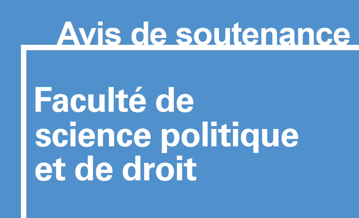 Avis de soutenance – Khalid M&rsquo;Seffar