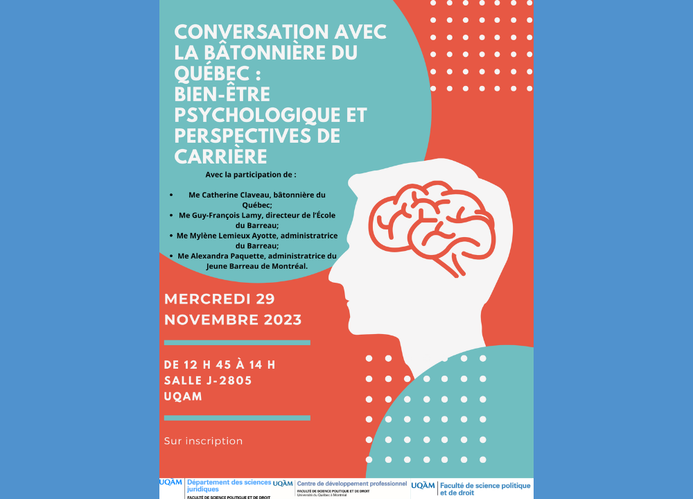 Conversation avec la bâtonnière du Québec
