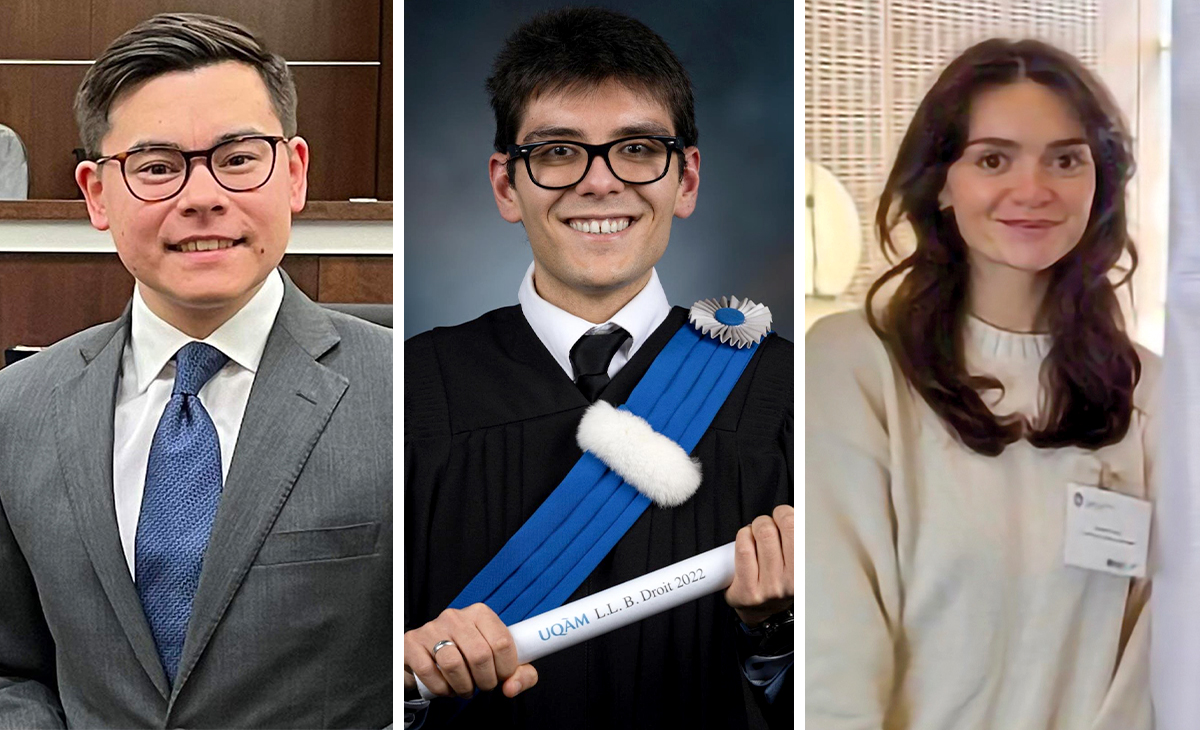Félicitations aux quatre personnes étudiantes du DSJ qui occuperont un poste d’auxiliaire juridique, dès 2025 !