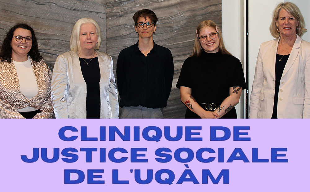 Un franc succès pour la plus récente formation offerte par la Clinique de justice sociale
