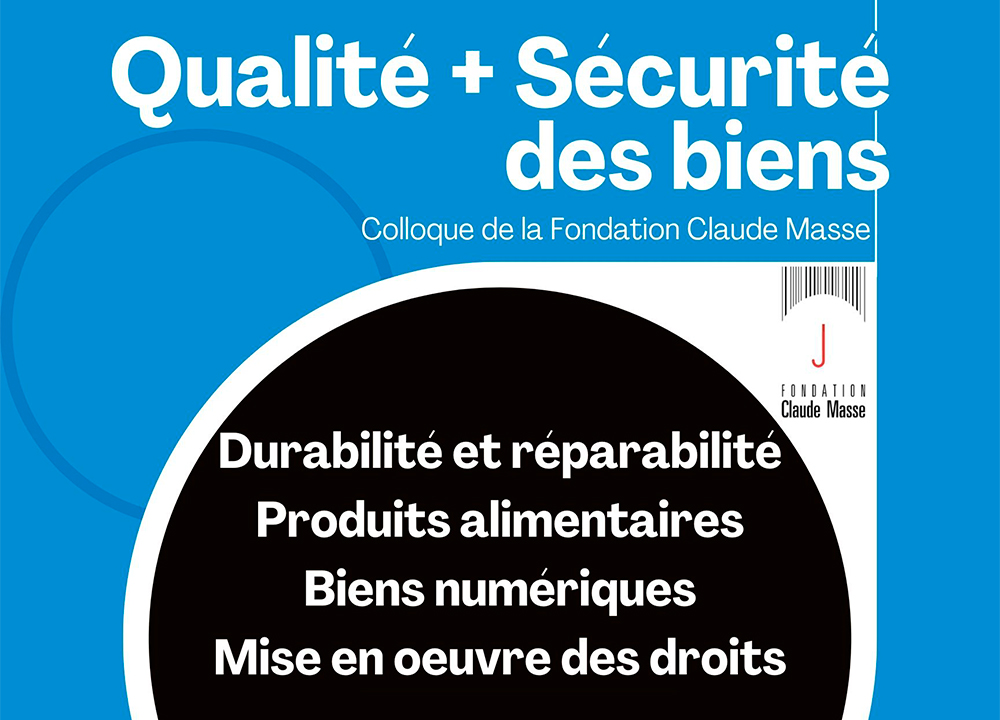 Colloque 2023 de la Fondation Claude Masse – Qualité + Sécurité des biens
