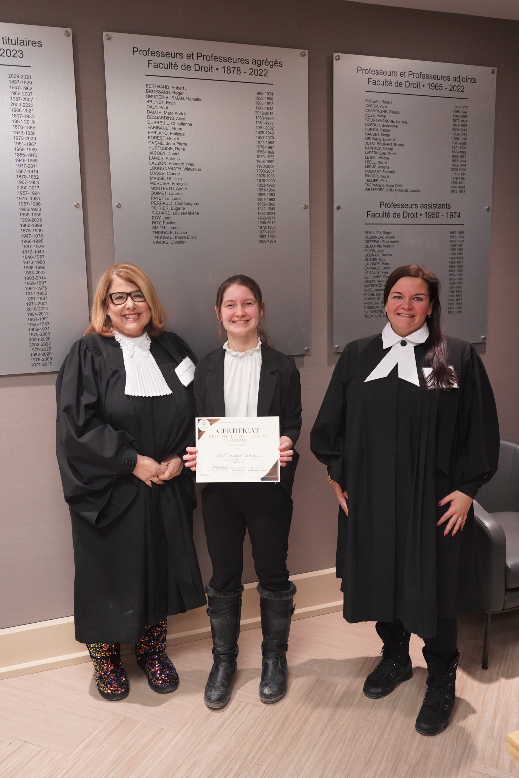 Toutes nos félicitations à Élizabeth Desrochers, qui remporte un prix au Concours Goldwater-Dubé !