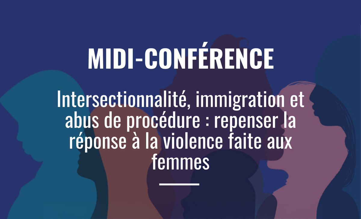 Invitation au Midi-Conférence de Pro Bono UQAM