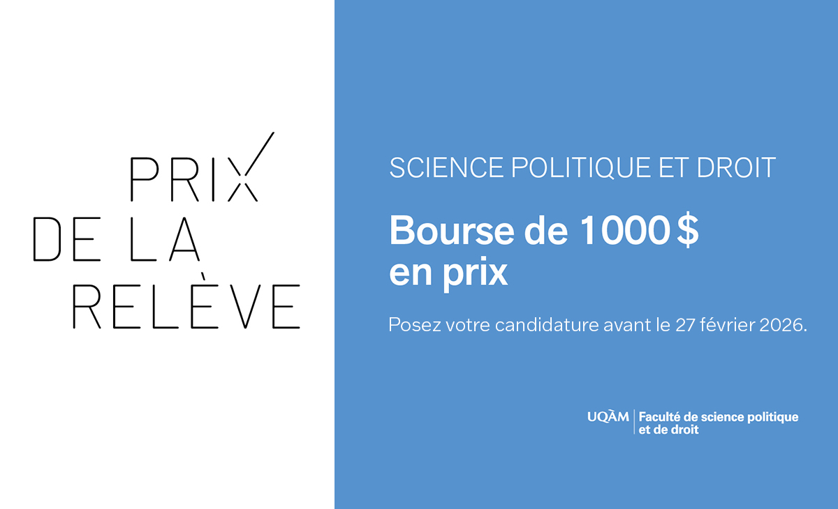 Prix de la relève 2026