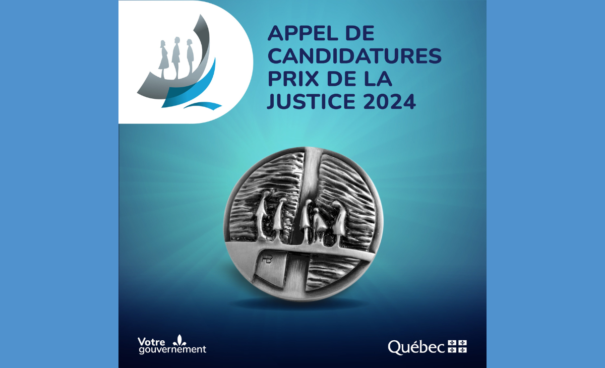 Appel de candidatures – Prix de la justice 2024