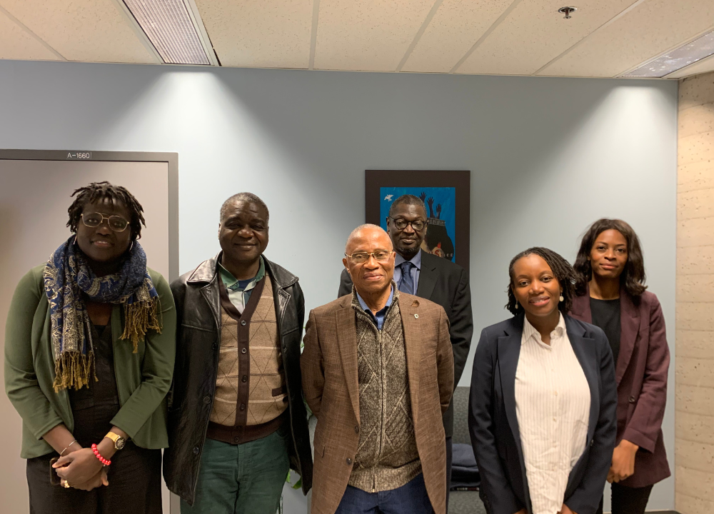 Visite du recteur de l’Université de Kinshasa à la FSPD