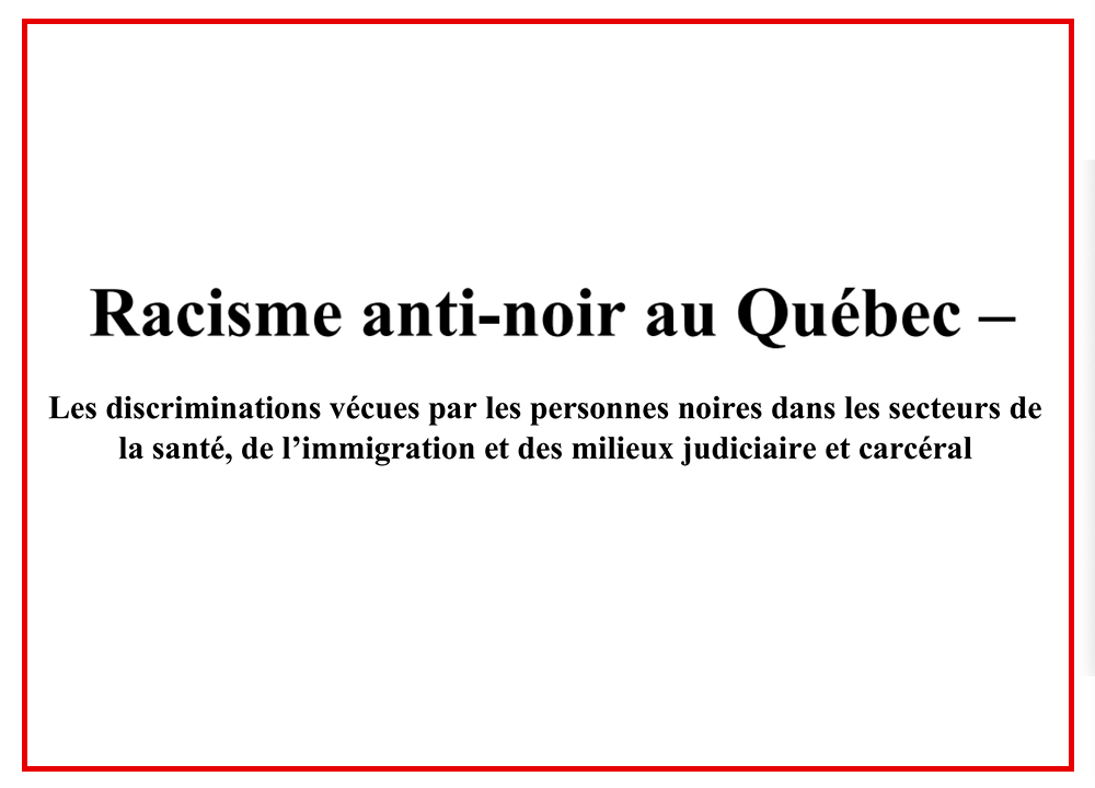 Publication d&rsquo;un rapport
