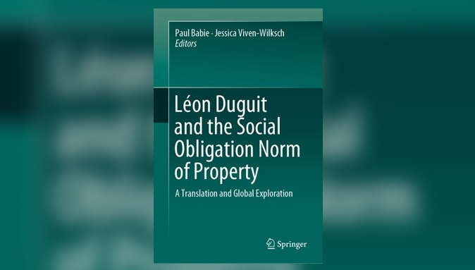 Léon Duguit and the Social Obligation Norm of Property